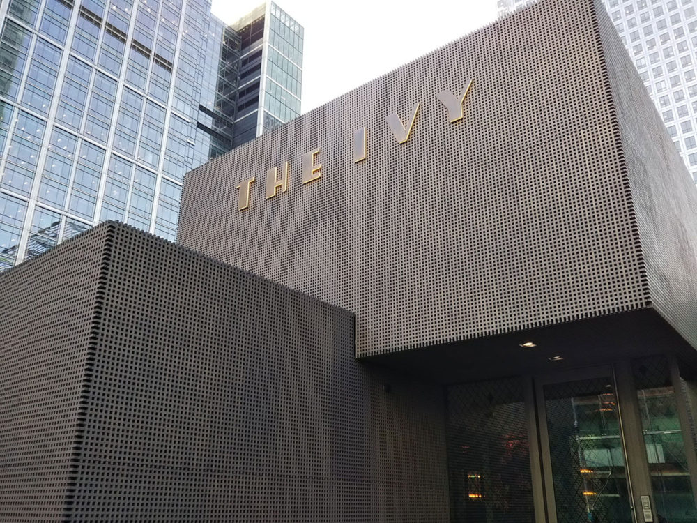 12-The-Ivy-Canary-Wharf（集成柱）